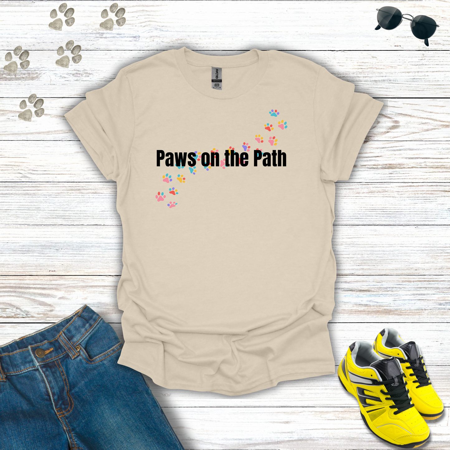Paws and Path T-Shirt