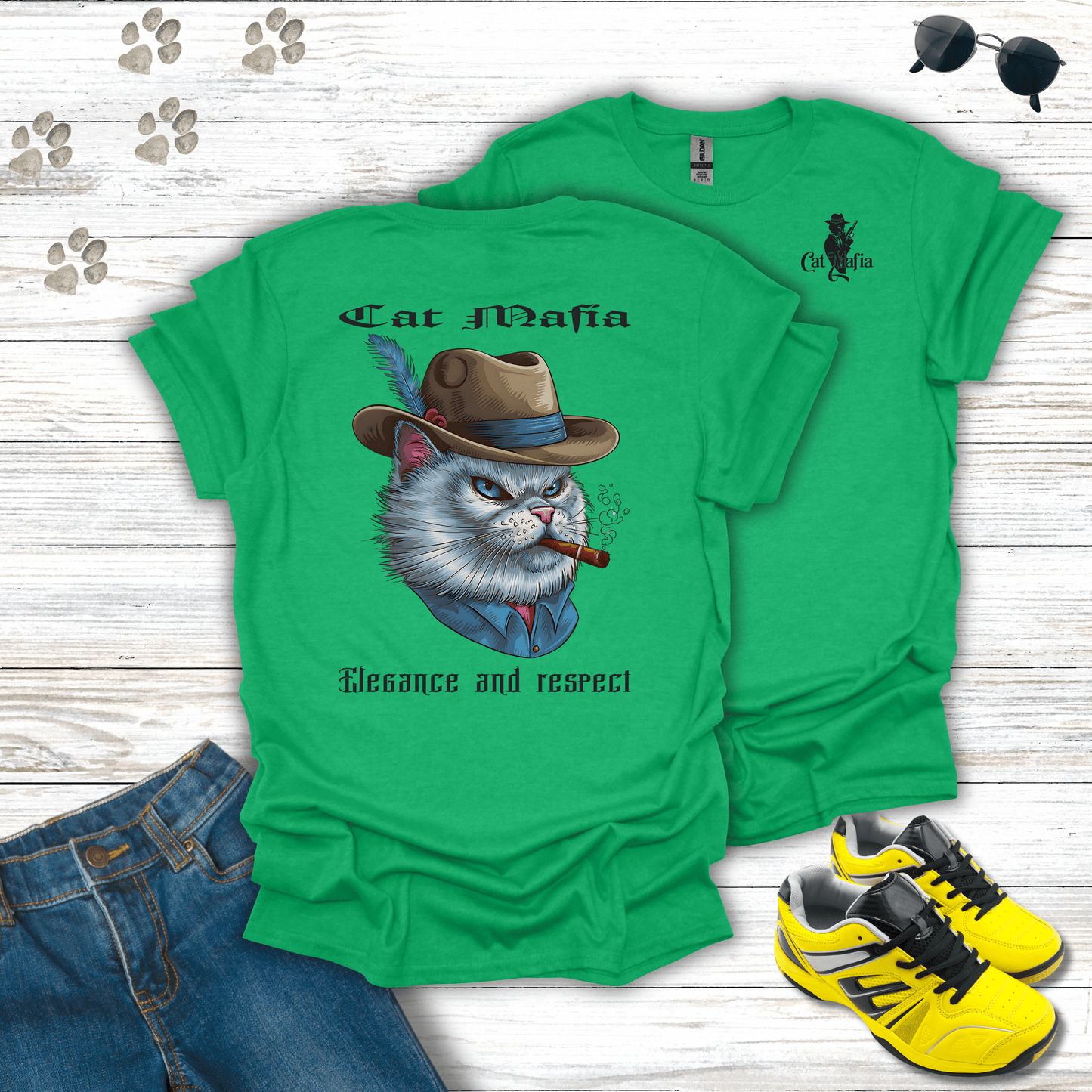 Persian Cat Mafia T-Shirt