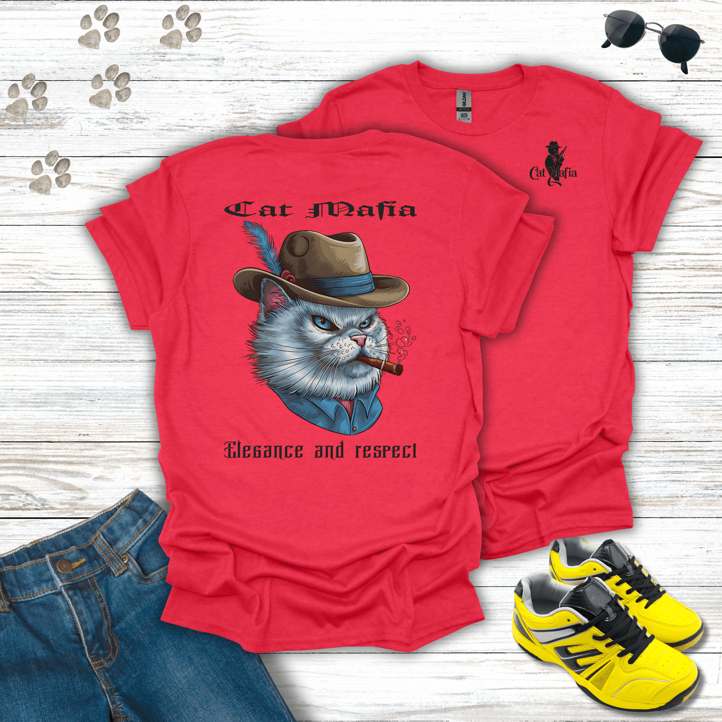 Persian Cat Mafia T-Shirt