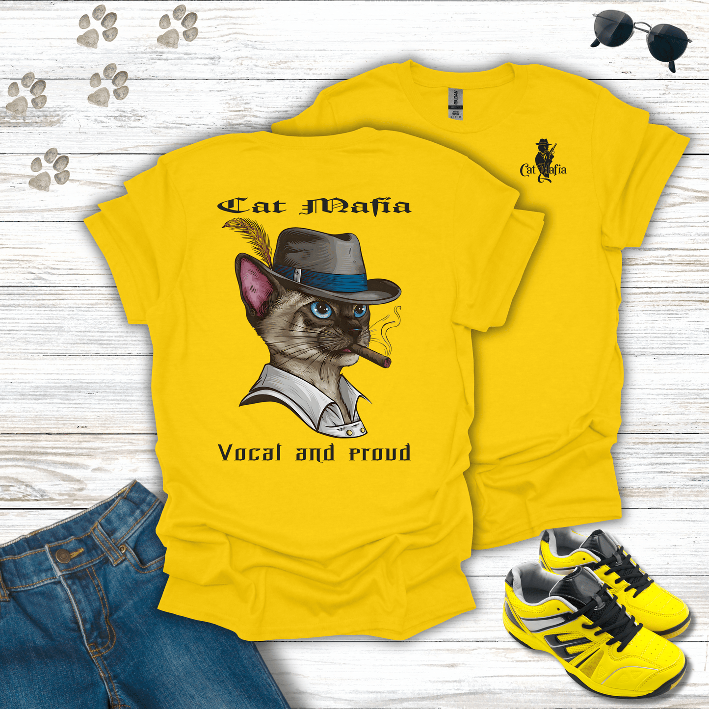 Siamese Cat Mafia T-Shirt