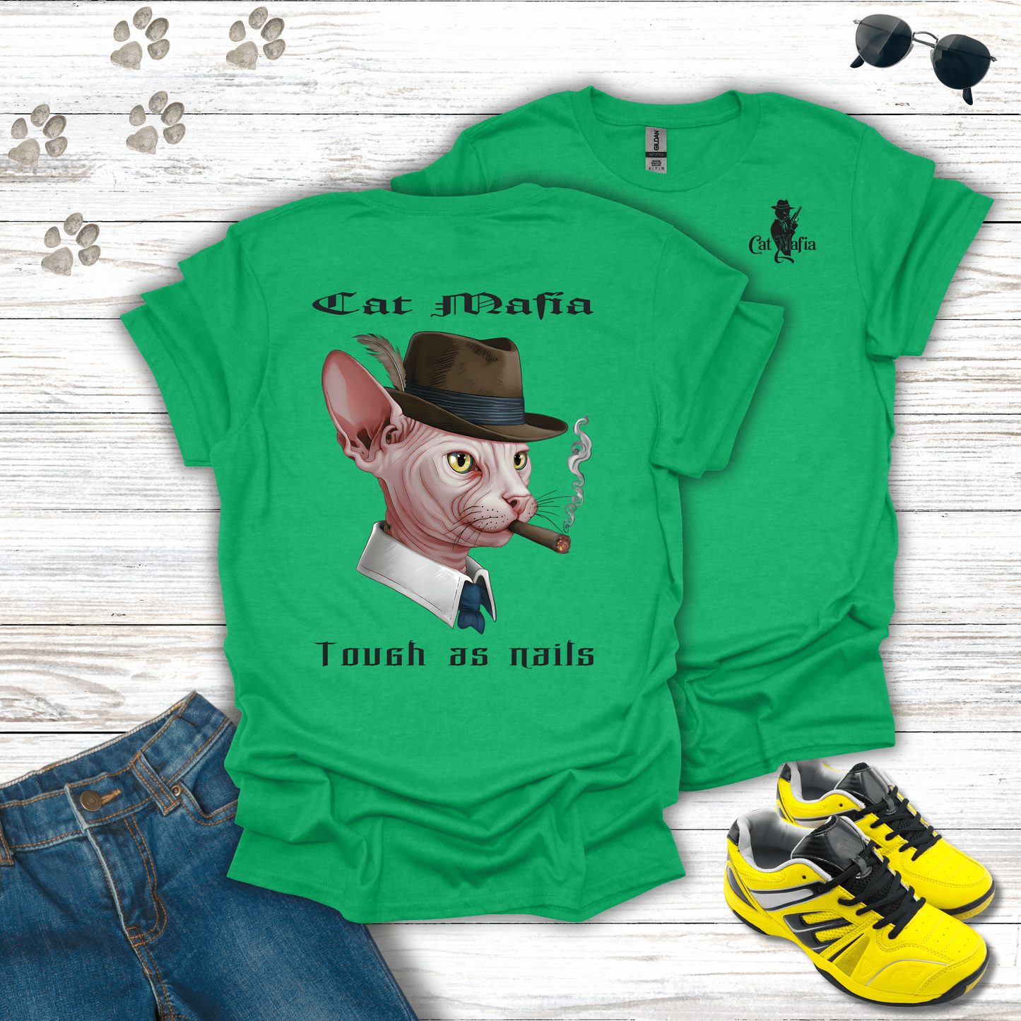 Sphynx Cat Mafia T-Shirt