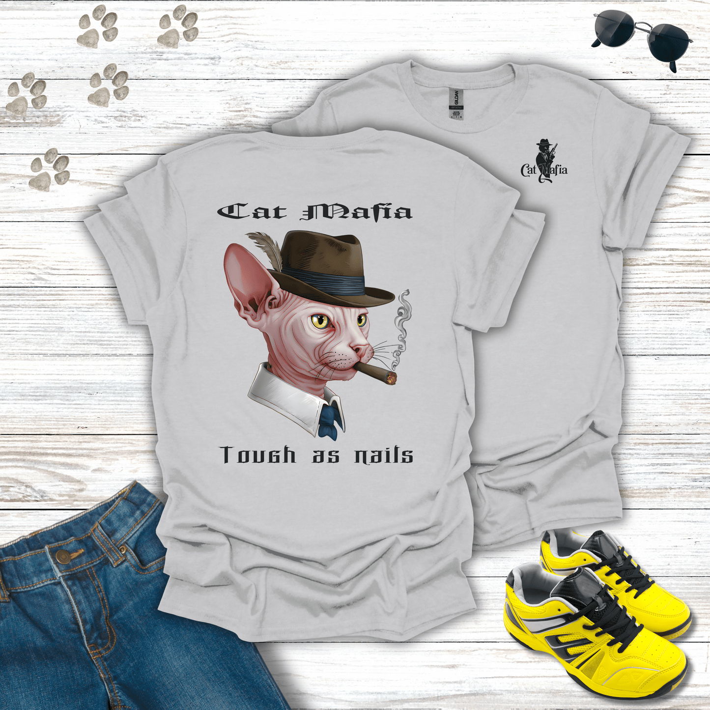 Sphynx Cat Mafia T-Shirt