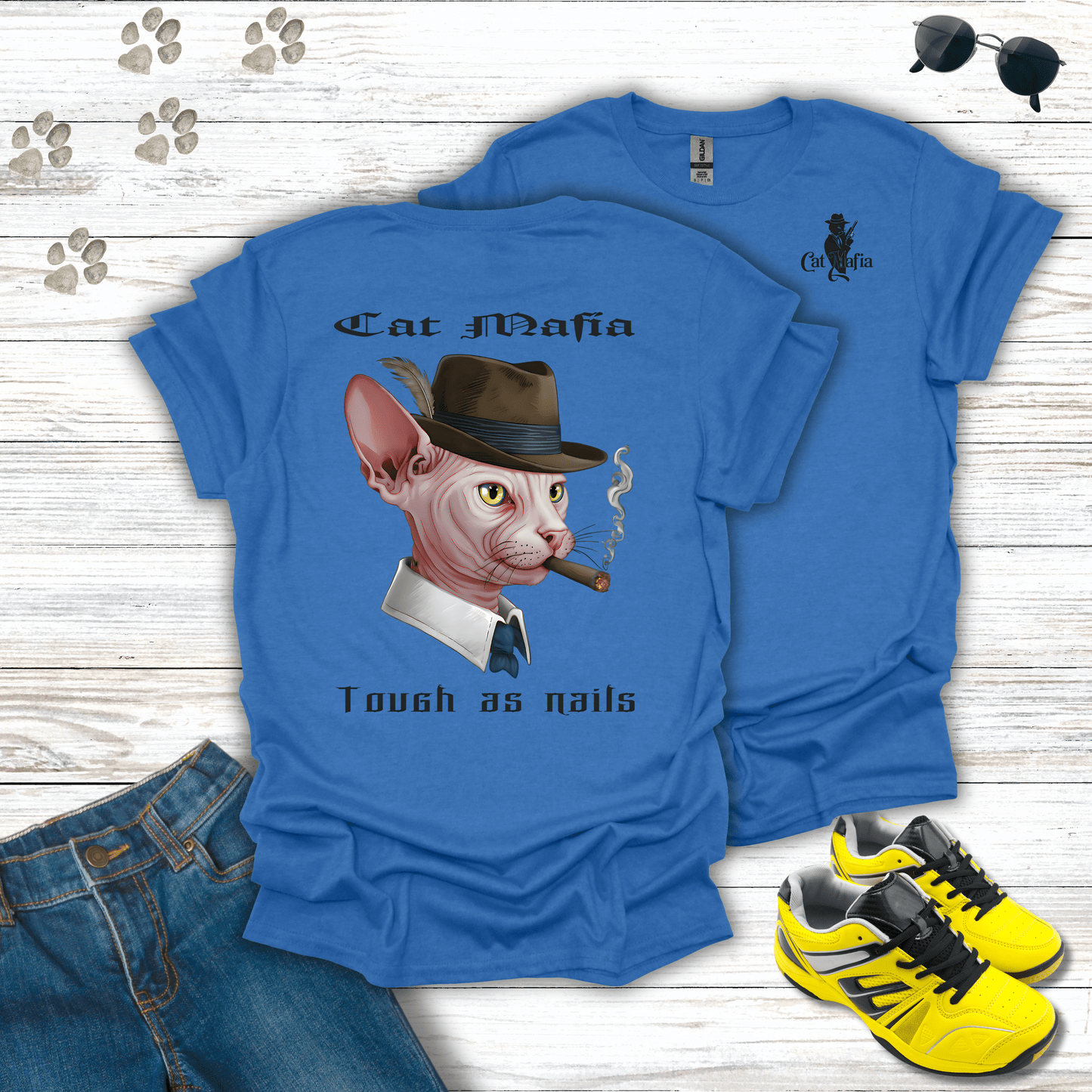 Sphynx Cat Mafia T-Shirt