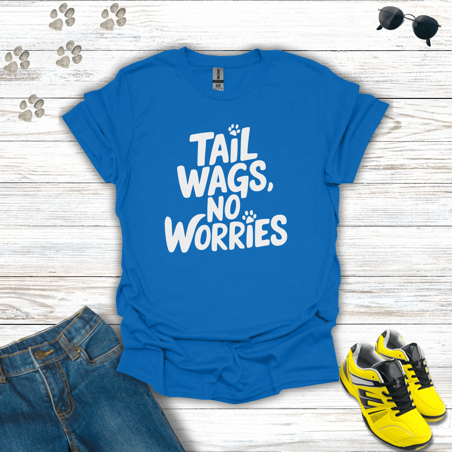 Tail Wags, No Worries T-Shirt