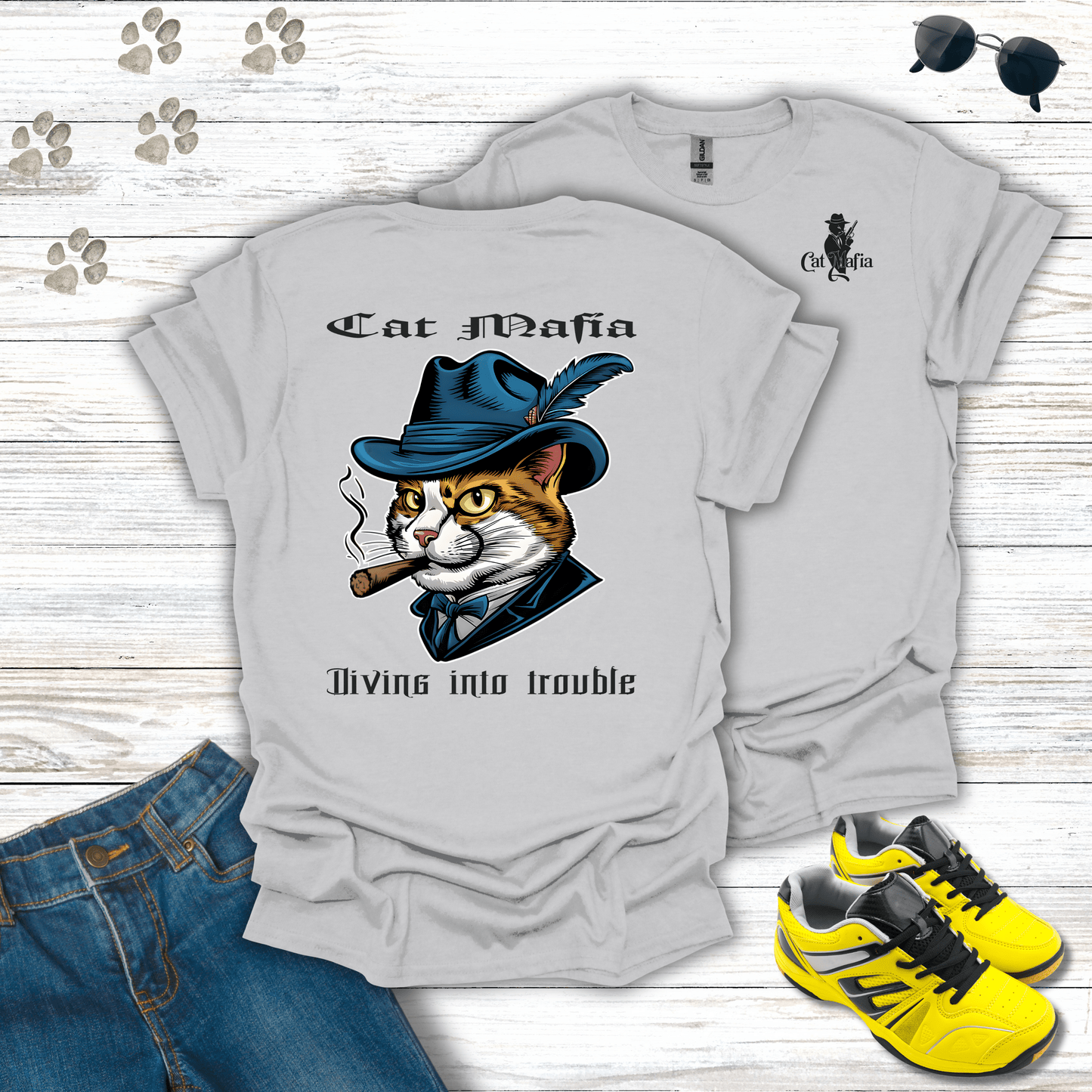 Turkish Van Cat Mafia T-Shirt