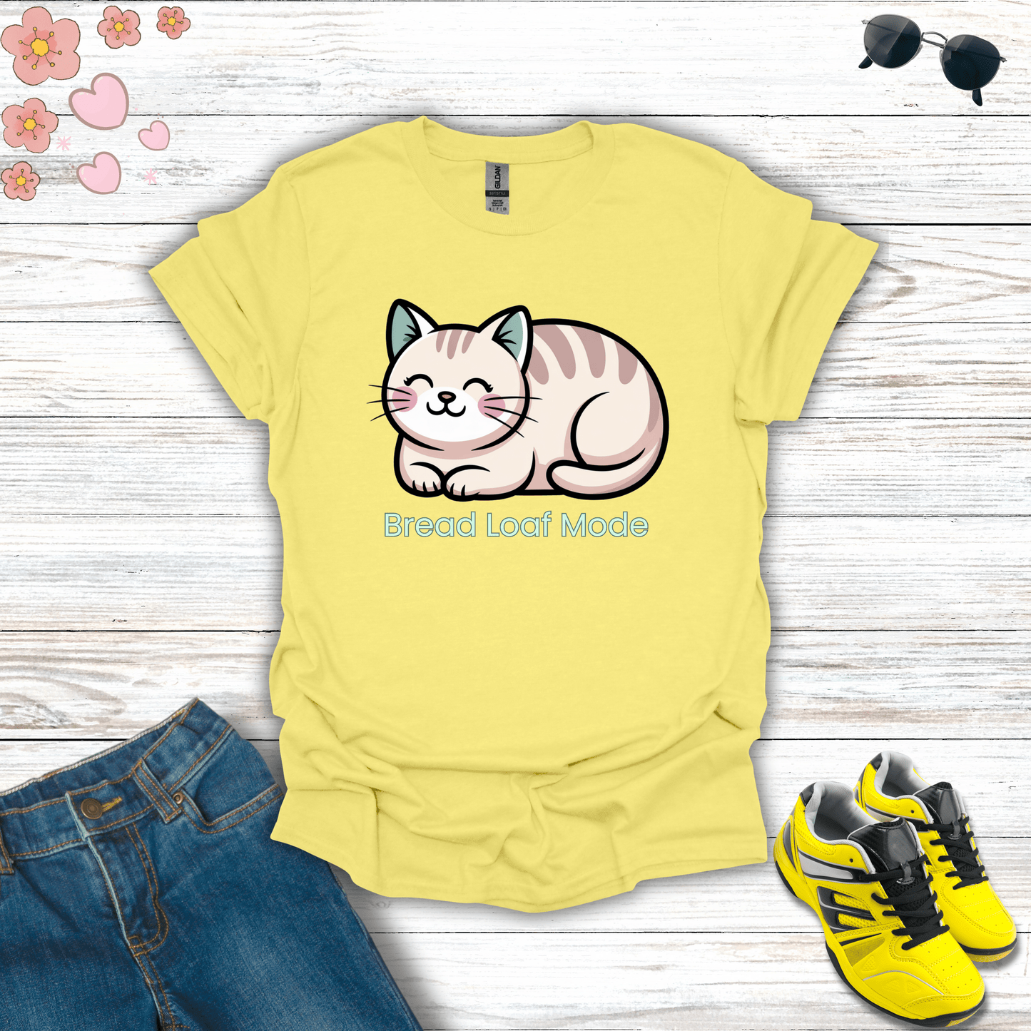 Bread Loaf Mode T-Shirt Cornsilk / S unisex graphic t-shirt