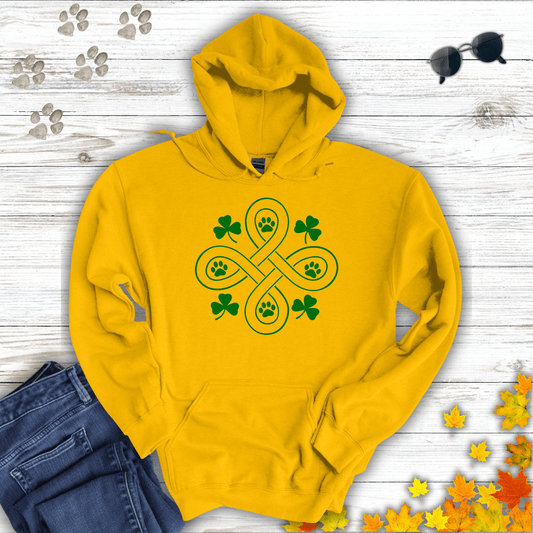 Celtic Paws Hoodie Gold / S unisex graphic t-shirt