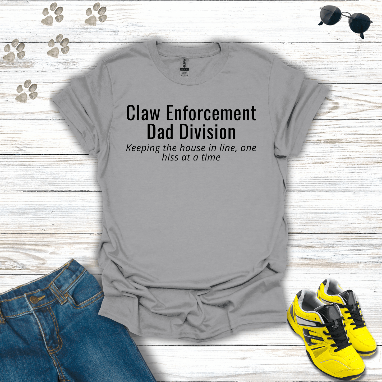 Claw Enforcement T-Shirt Sport Grey / S unisex graphic t-shirt