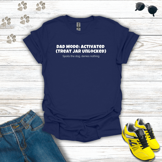 Dad Mode T-Shirt Navy / S unisex graphic t-shirt