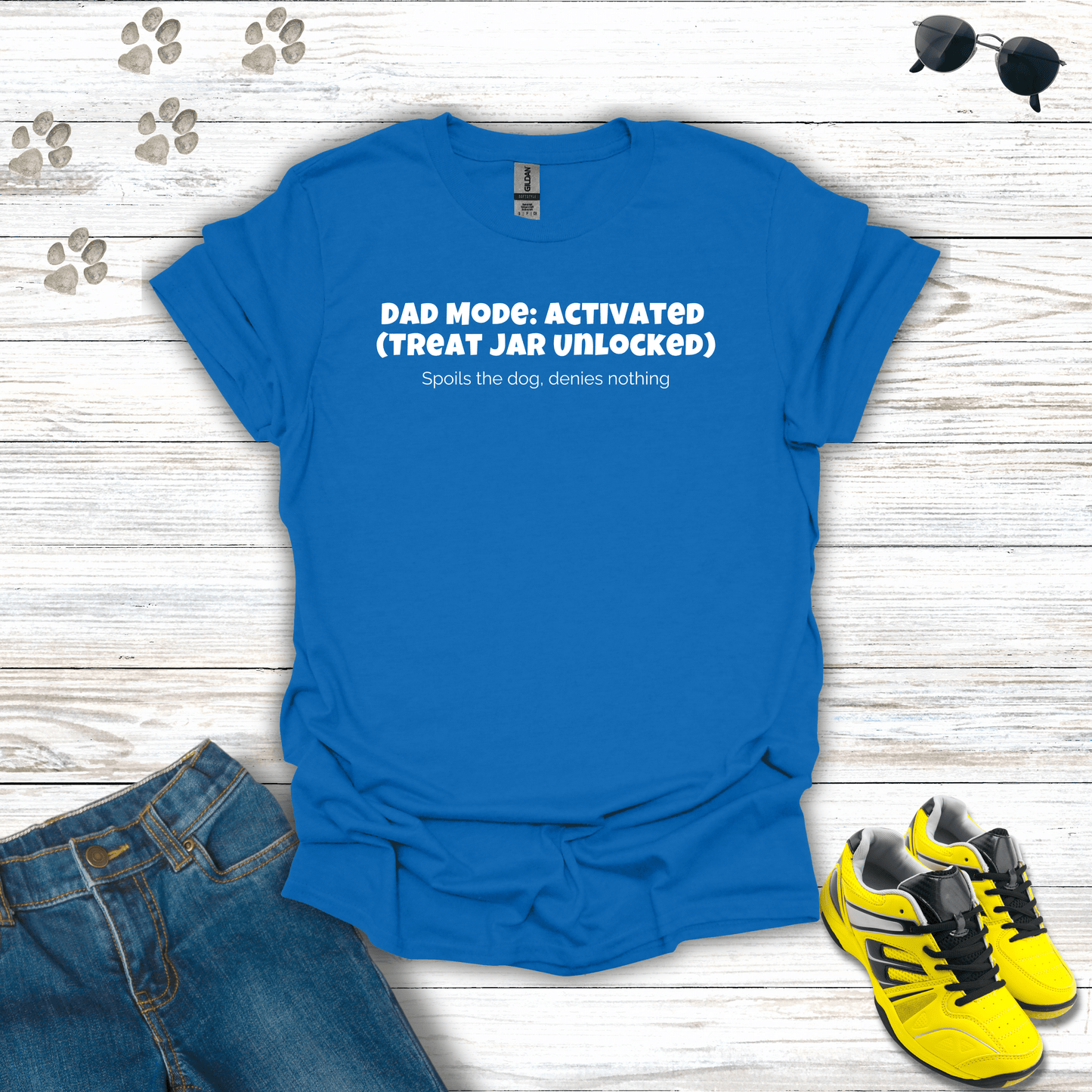 Dad Mode T-Shirt Royal / S unisex graphic t-shirt
