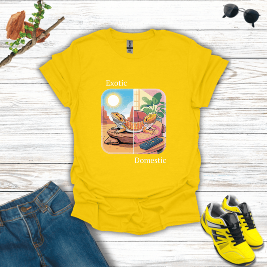 Exotic but Domestic T-Shirt Daisy / S unisex graphic t-shirt