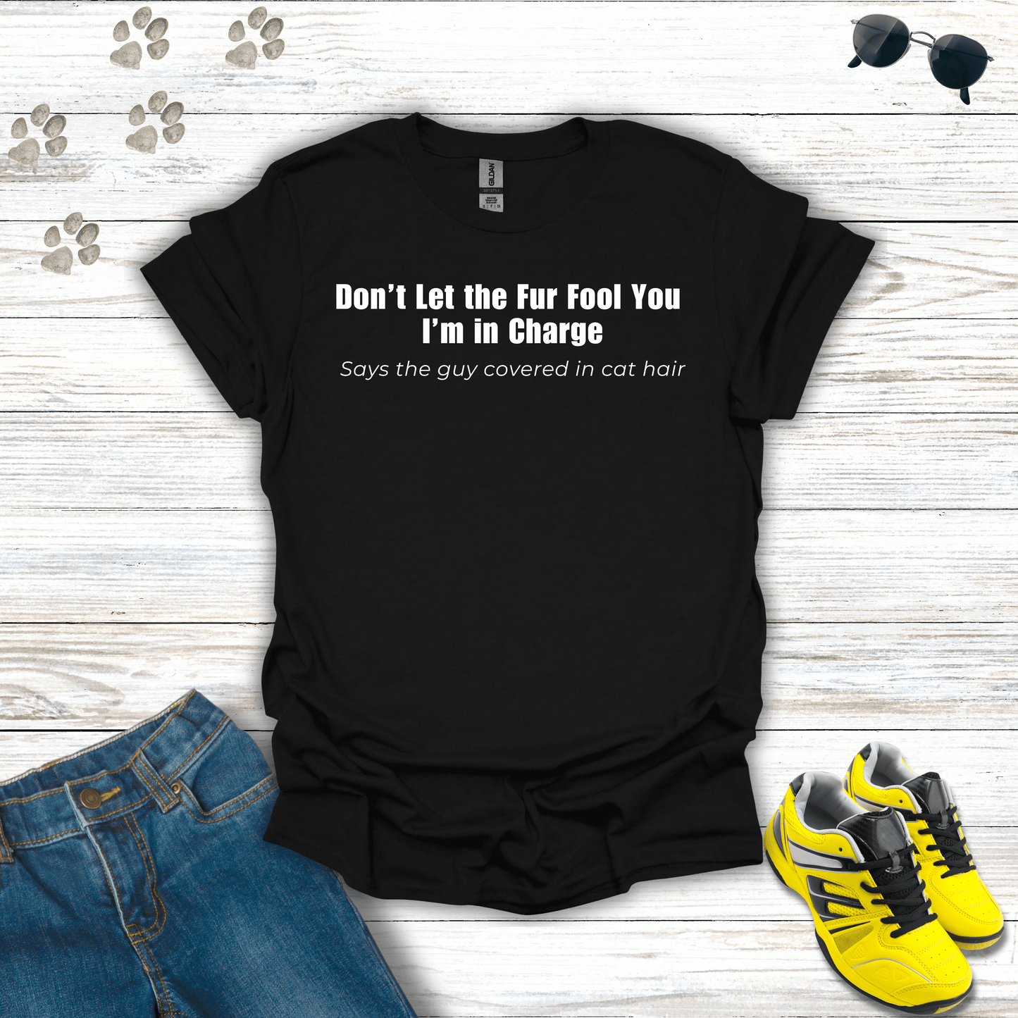 I'm In Charge T-Shirt Black / S unisex graphic t-shirt