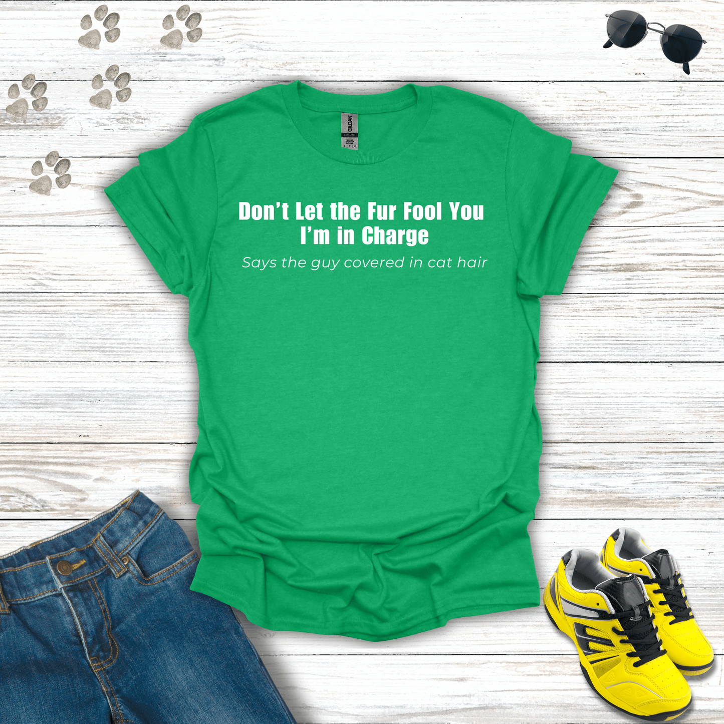 I'm In Charge T-Shirt Irish Green / S unisex graphic t-shirt