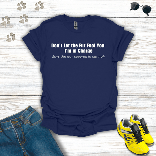 I'm In Charge T-Shirt Navy / S unisex graphic t-shirt