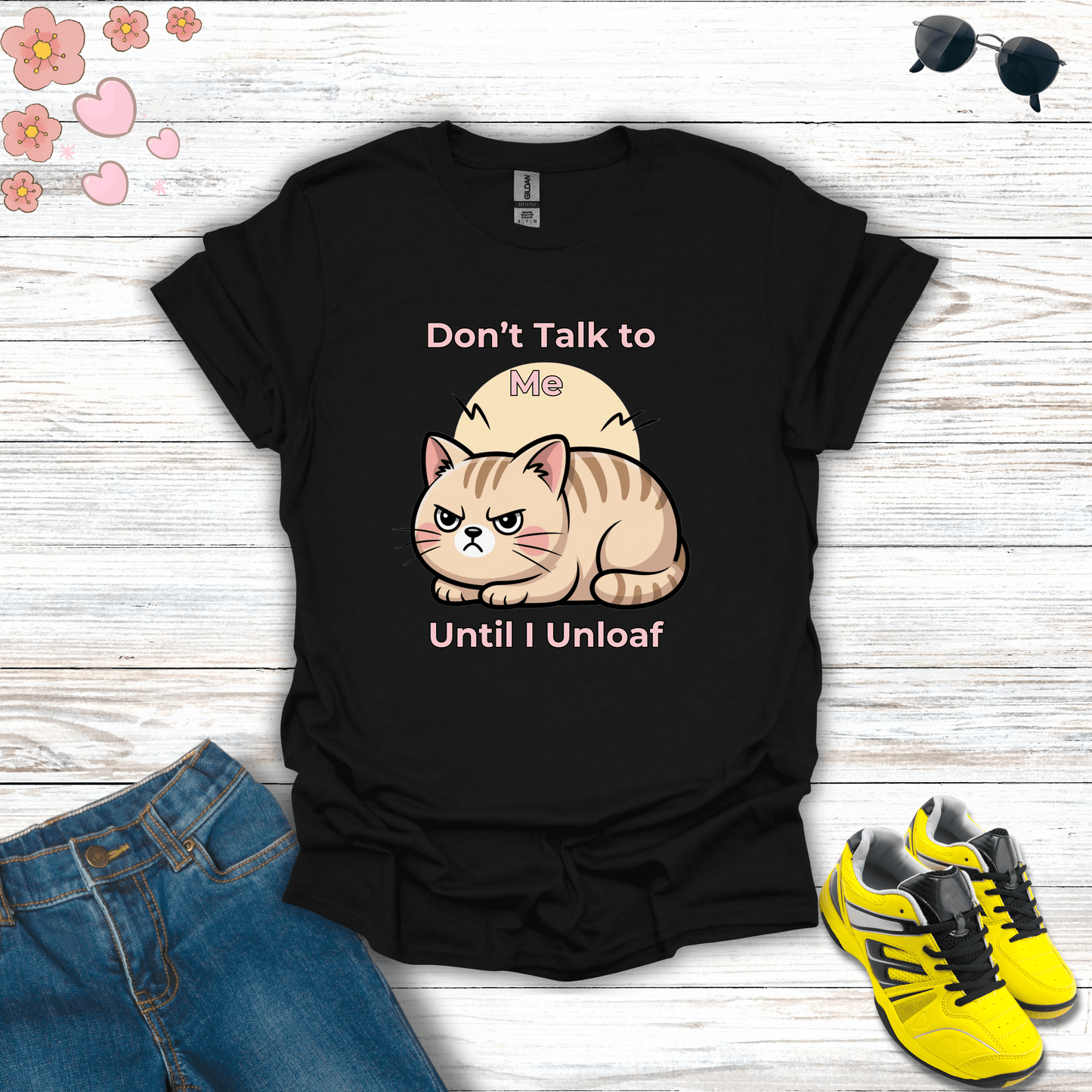 I Need to Unloaf T-Shirt Black / S unisex graphic t-shirt
