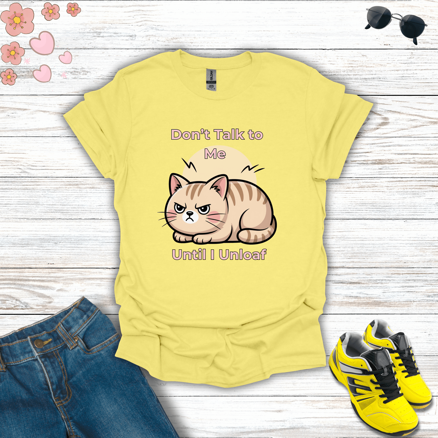I Need to Unloaf T-Shirt Cornsilk / S unisex graphic t-shirt