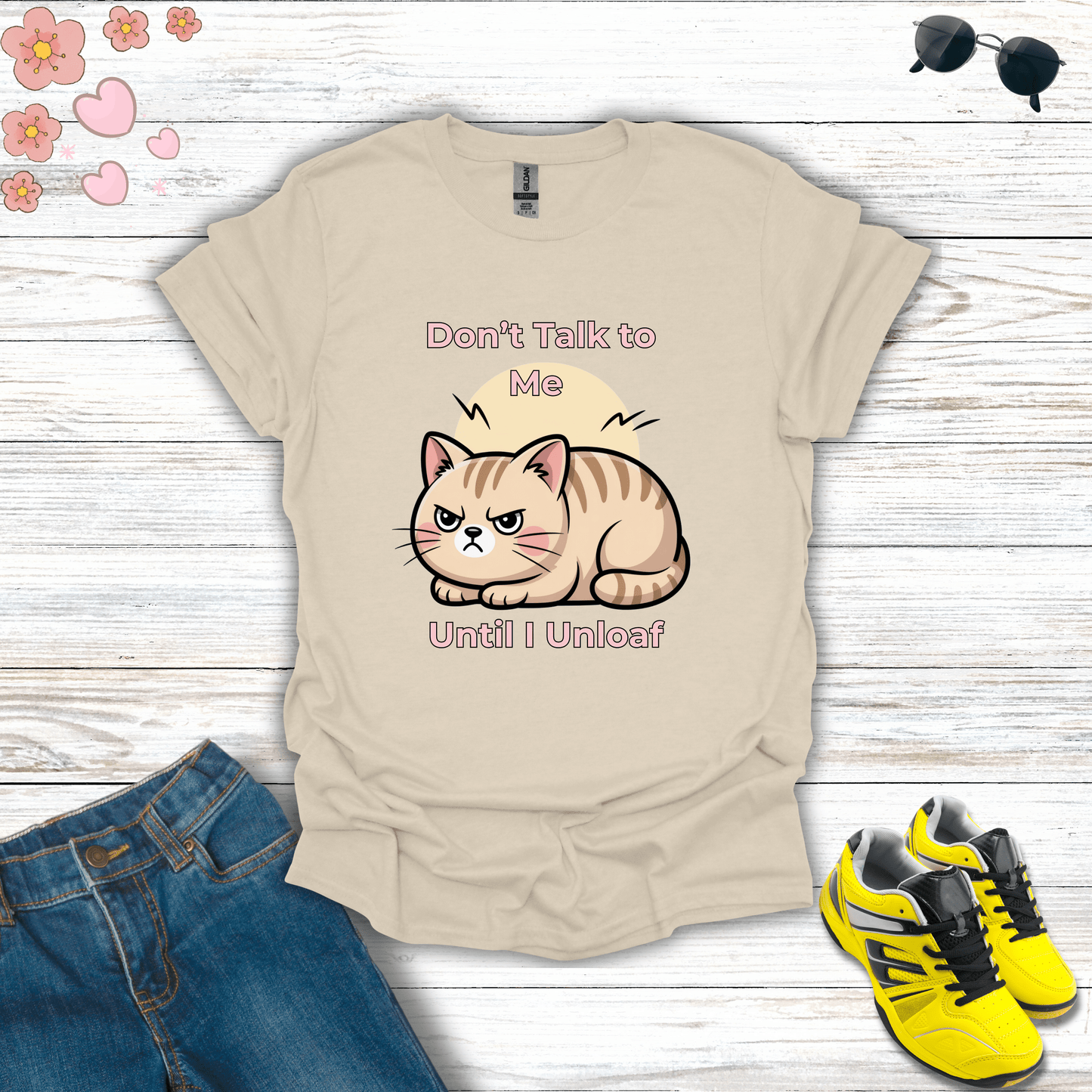 I Need to Unloaf T-Shirt Natural / S unisex graphic t-shirt