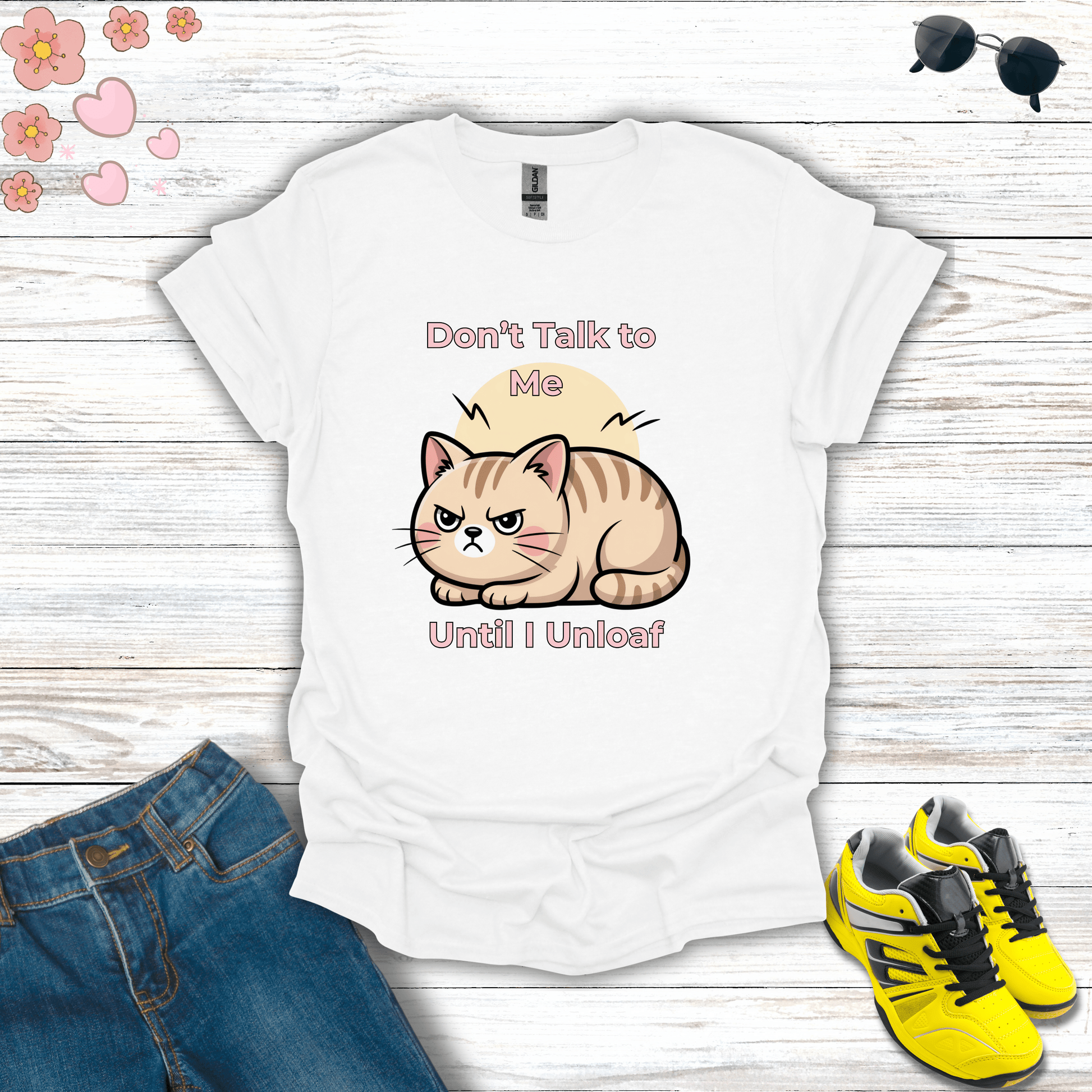 I Need to Unloaf T-Shirt White / S unisex graphic t-shirt