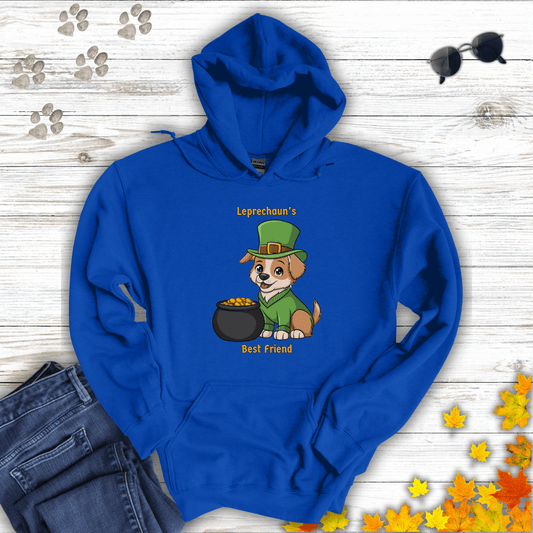 Leprechaun’s Best Friend Hoodie Royal / S unisex graphic t-shirt