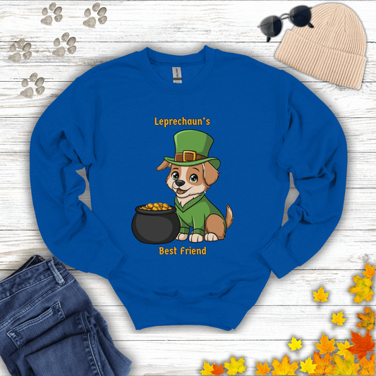 Leprechaun’s Best Friend Sweatshirt S / Royal unisex graphic t-shirt