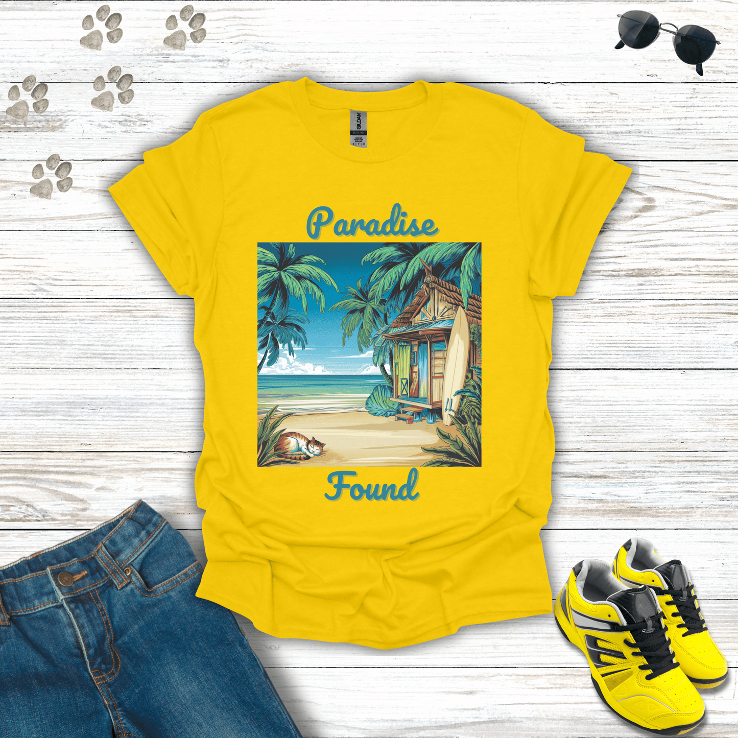 Paradise Found T-Shirt Daisy / S unisex graphic t-shirt