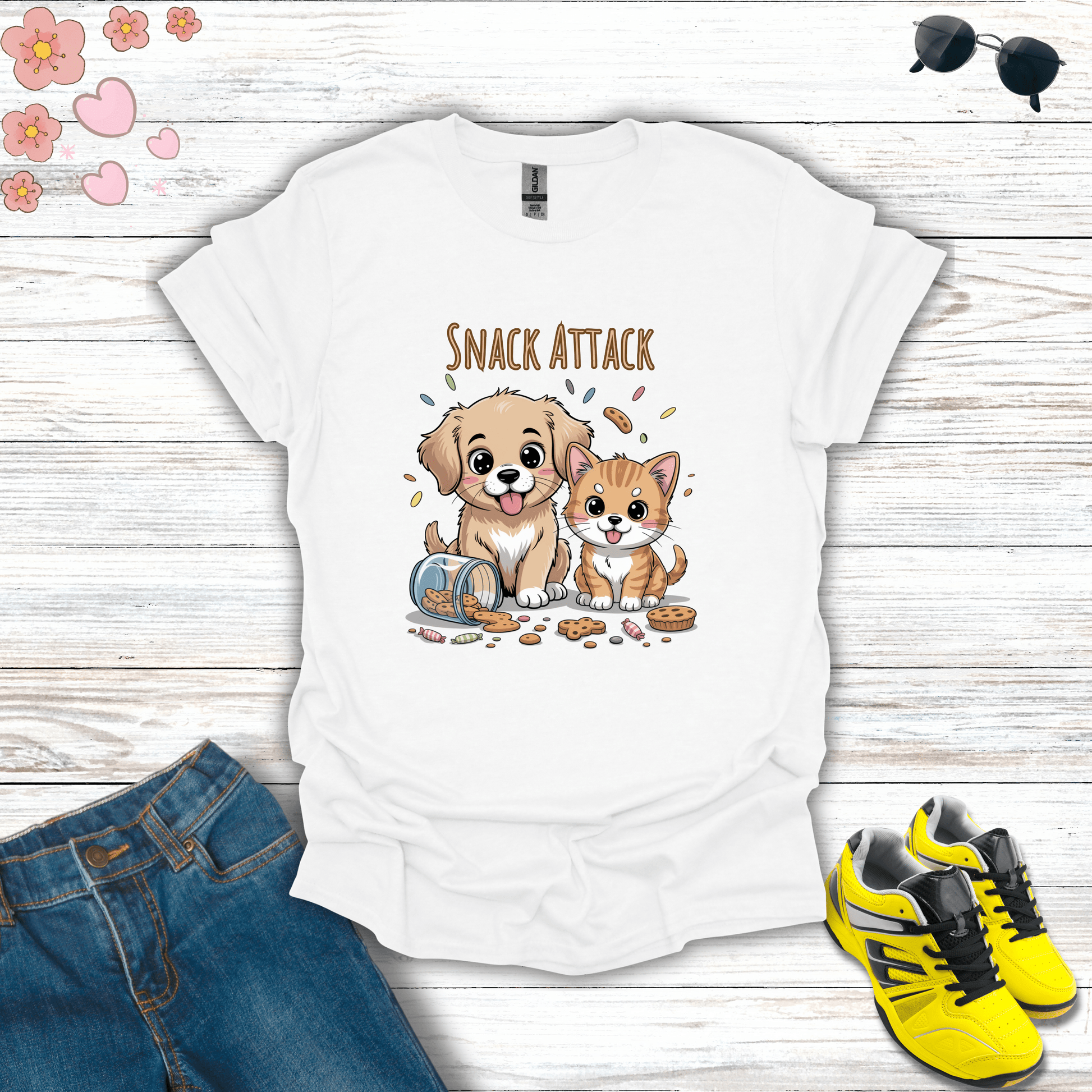Snack Attack T-Shirt unisex graphic t-shirt