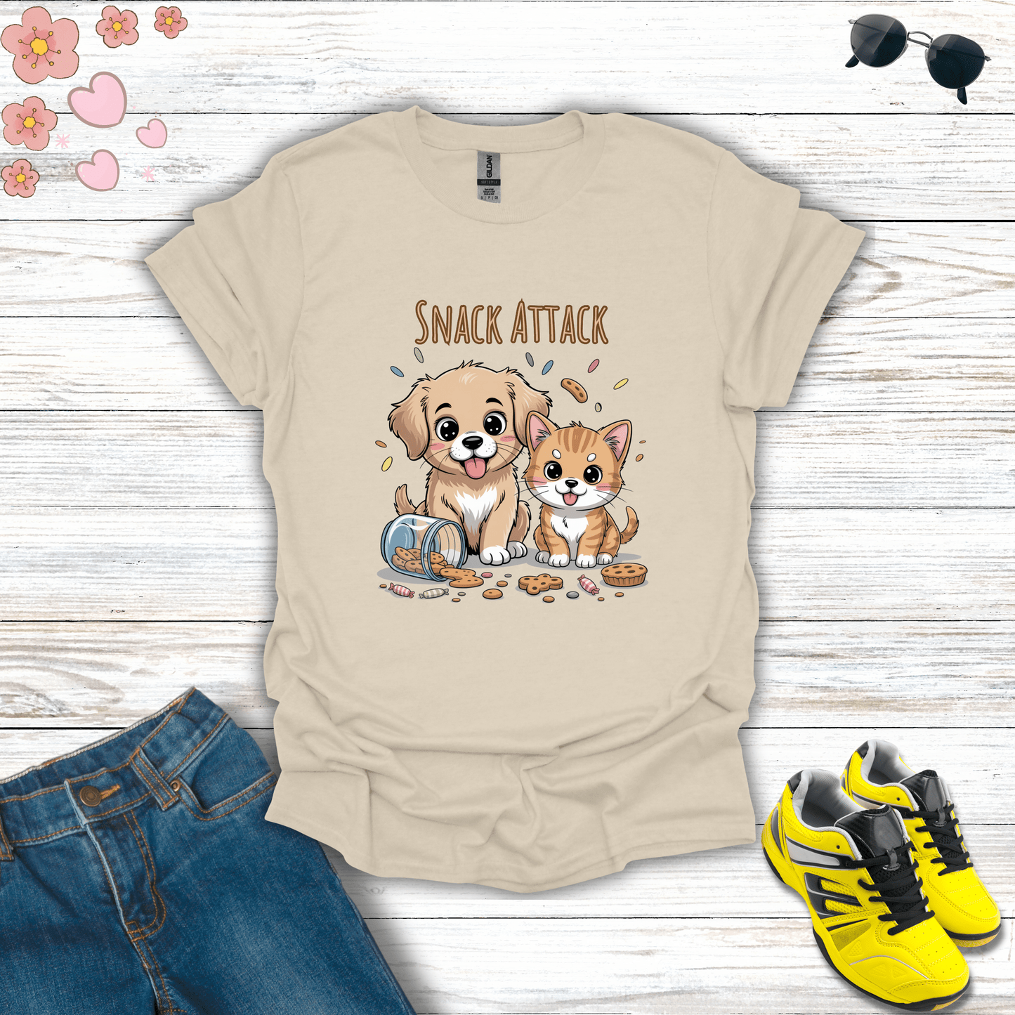 Snack Attack T-Shirt unisex graphic t-shirt