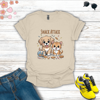 Snack Attack T-Shirt unisex graphic t-shirt