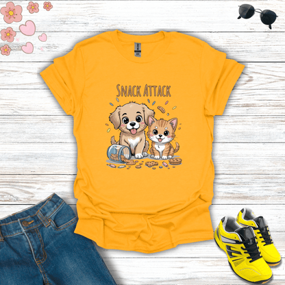 Snack Attack T-Shirt unisex graphic t-shirt